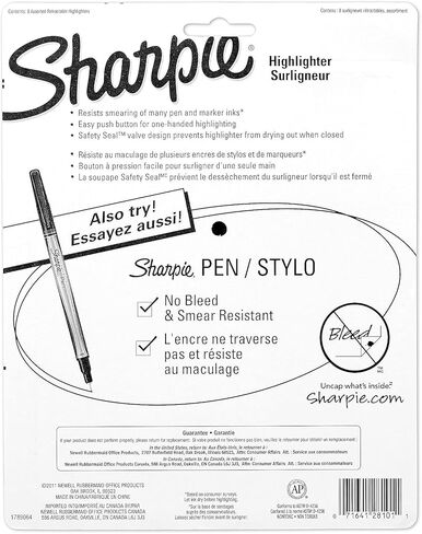 Sharpie Smear Guard Retractable Highlighters in Saudi Arabia