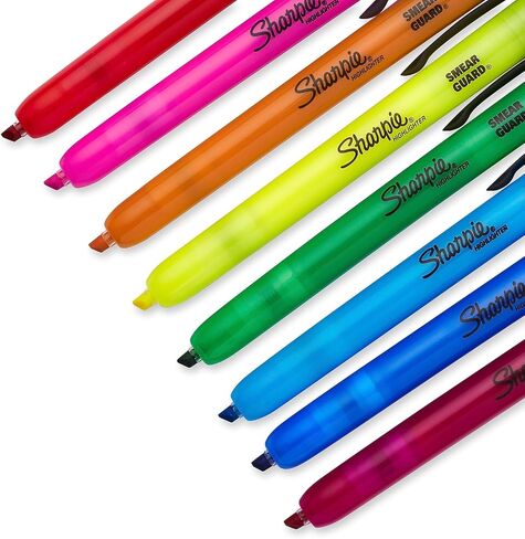 Sharpie Smear Guard Retractable Highlighters in Saudi Arabia