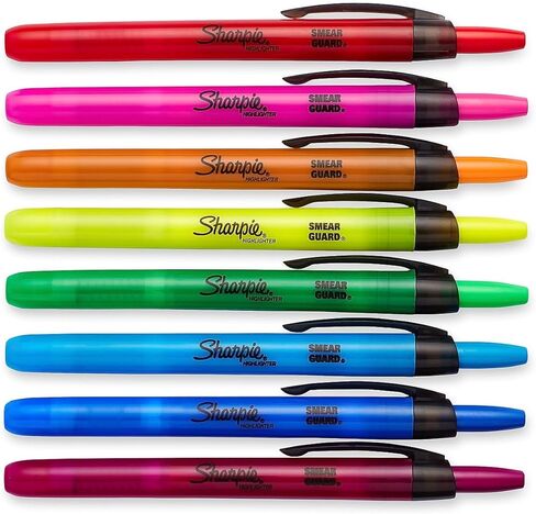 Sharpie Smear Guard Retractable Highlighters in Saudi Arabia