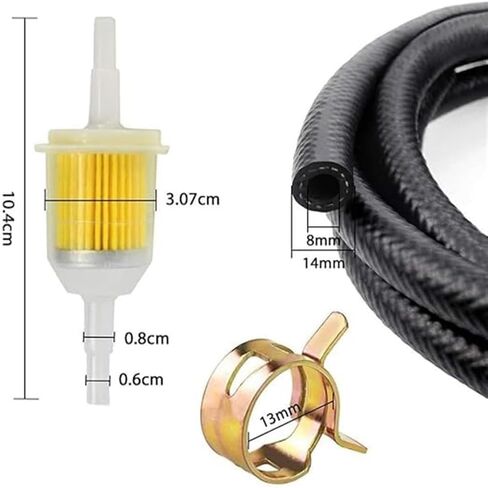 6 Ft 5/16" Line Kit Filters for Engines in Kuwait