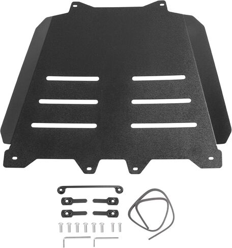 Catalytic Converter Shield Compatible with 2022-2025 Toyota Tundra 2WD & 4WD (Does NOT fit TRD Pro models) Steel Powder Coated Black in Kuwait