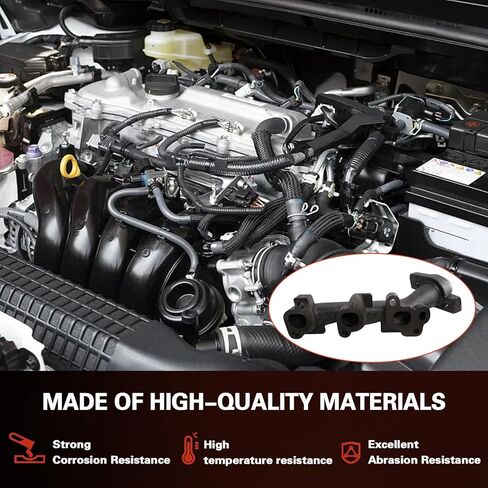 مجموعة مشعب العادم الأيسر مع بيك اب داكوتا ورام 1500 2004-2010 3.7L V6، دورانجو ورايدر 2006-2009 3.7L V6، داكوتا 2011 3.7L V6، OE:674-417 EPA in Kuwait