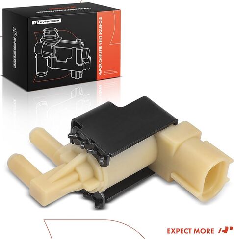A-Premium Vapor Canister Vent Solenoid Valve Compatible with Toyota Corolla 2000-2004, Matrix 2003-2005 & Chevrolet Prizm 2000-2002 & Pontiac Vibe 2003-2005, 1.8L in Kuwait