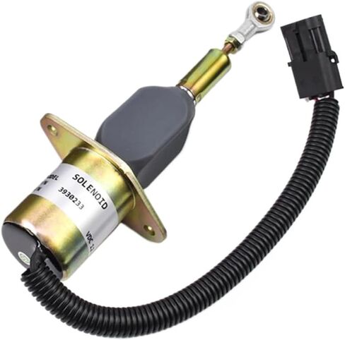 Fuel Solenoid Stop 3928161 12V 3930234 3964624 Compatible With 6CT 8.3L Engine in Kuwait