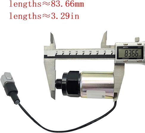 12V Throttle Solenoid U85206500 For Perkins 400 Series Engine 403D-15 404D-22 404D-22T 404D-22TA 404F-22 EL 403F-15T GL 403D-15T GN 404D-22 GP 404D-22T GR 404D-22TA in Kuwait