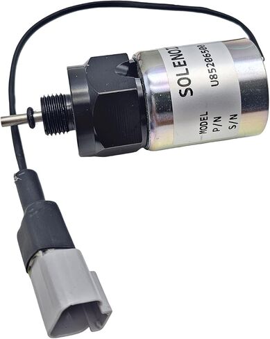 12V Throttle Solenoid U85206500 For Perkins 400 Series Engine 403D-15 404D-22 404D-22T 404D-22TA 404F-22 EL 403F-15T GL 403D-15T GN 404D-22 GP 404D-22T GR 404D-22TA in Kuwait