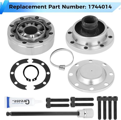 1744014 CV Joint Repair Kit, Compatible with 2007-2018 Jeep Wrangler JK 2DR & 4DR, Replaces 1744014 in Kuwait