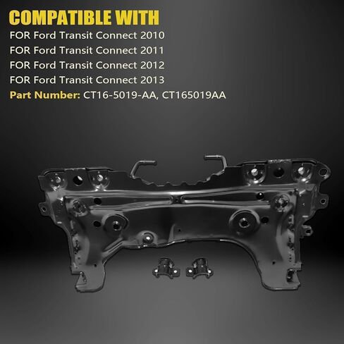 SecosAutoparts Front Suspension Beam Crossmember Subfram Compatible with Ford Transit Connect 2010 2011 2012 2013 Replace# CT16-5019-AA, CT165019AA in Kuwait