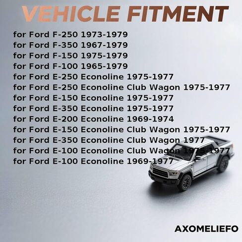 الجبهة نصف القطر الذراع عازل لفورد E-100 Econoline 1969 1970 1971 1972 1973 1974 1975 1976 1977 1 قطعة in Kuwait