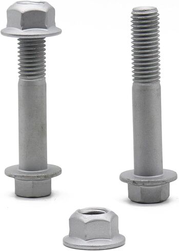 Pair Rear Strut Bolt & Flange for Honda CR-V 2002-2006, Element 2003-2011, Civic 2006-2015 & More - Rear Lower Shock Mount to Trailing Arm/Control Arm in Kuwait