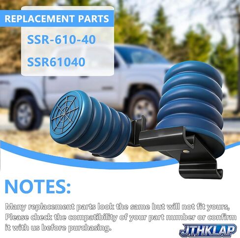 SSR-610-40 Rear Suspension Left and Right Air Helper Spring Kit Compatible with 2005-2015 Toyota Tacoma, 2000-2021 Tundra,Frontier Titan, Hilux Triton - Replace SSR61040 in Kuwait