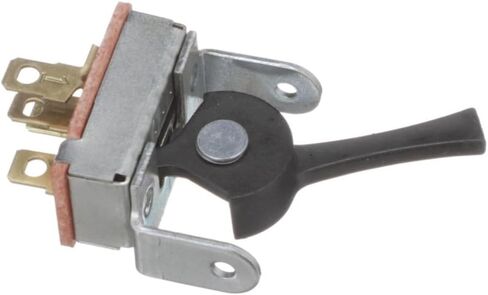 KarParts360 For دودج D350/D150/D250 1990 1991 1992 1993 مكيف هواء ومفتاح محرك منفاخ السخان | أسود، فضي | مواد الإسكان المعدنية والبلاستيكية | 4 شفرات طرفية | الترباس على طريقة المرفق | ل 3846256 in Kuwait