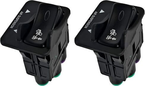 2 Pcs Air Suspension Dump Valve Switch, G90-6022-009BN G906022009BN Replacement Control Switch Compatible with Peterbilt in Kuwait