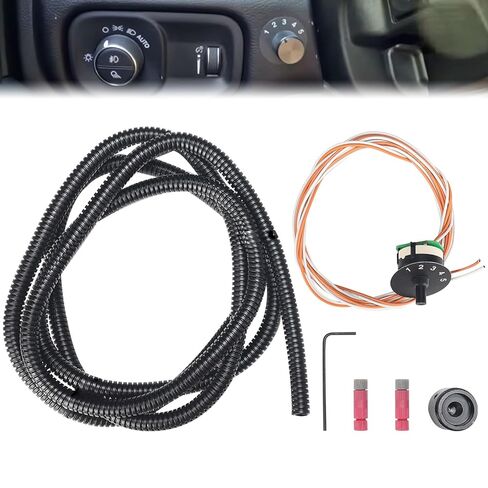 مفتاح SOTF متوافق مع Ford 6.7L Powerstroke F-250 F-350 F-450 F-550 Super Duty 2011-2022، مفتاح اختيار درجة حرارة الوقود بـ 5 أوضاع مع موصل in Kuwait