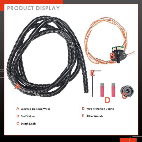 مفتاح SOTF متوافق مع Ford 6.7L Powerstroke F-250 F-350 F-450 F-550 Super Duty 2011-2022، مفتاح اختيار درجة حرارة الوقود بـ 5 أوضاع مع موصل in Kuwait