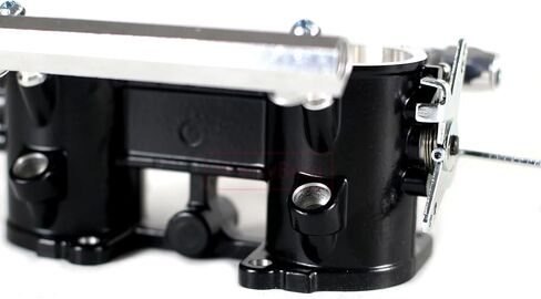 New 48MM Bore 48IDA TBS Throttle Injection For Jenvey IDA PRO-SERIES IDA THROTTLE FOR Weber & Dellorto W 2 Fuel Rail KITS in Kuwait