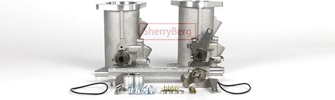 New 50IDA 50MM Bore IDA Throttle Body Injection FOR EMPI Weber dellorto carb W Fuel Rail 50 IDA for VW in Kuwait