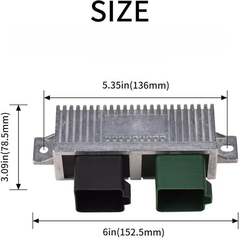 DY-876 YC3Z-12B533-AA 904-282 وحدة التحكم في توهج الديزل تناسب Ford F-250 F-350 F-450 F-550 Super Duty 1999-2010 7.3L 6.0L 6.4L لفورد E-350 E-450 E-550 2000-2010 in Kuwait