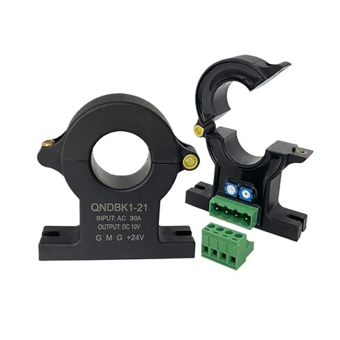 1 قطعة التيار المتناوب 50A 100A 200A 300A/5 فولت 10 فولت تيار مستمر قاعة الاستشعار الحالي سبليت الأساسية محول التيار (تيار مستمر 100A ، إخراج تيار مستمر 10 فولت) in Kuwait