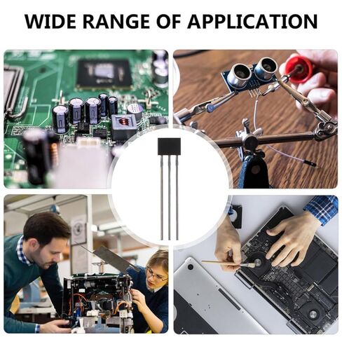 TIDTALEO 10pcs 3144 Hall Effect Sensor 3-pin Switch Type Replacement Sensor for Automotive Brushless Motor Applications in Kuwait
