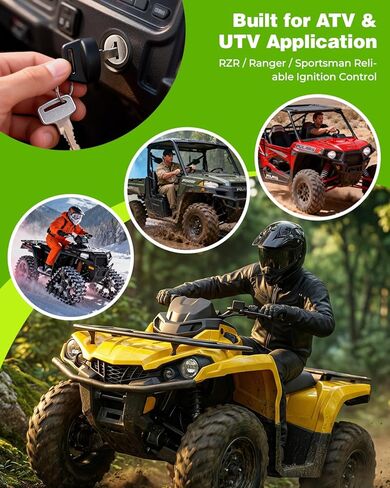 مفتاح الإشعال مع مفتاح 3 أوضاع 6 دبابيس لـ 2001-2018 Polaris Ranger RZR Sportsman 170 300 325 400 425 450 500 550 570 600 700 800 850 900 1000 4 XP X2 Crew EV HD S استبدال 4011002 4012165 4010390 in Kuwait