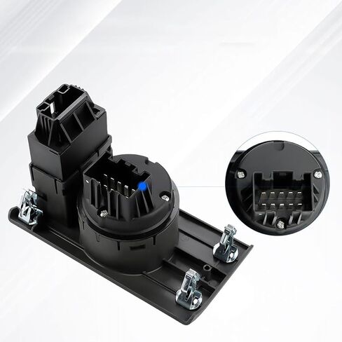 مفتاح التحكم في المصباح الأمامي لسيارة Ford F150 2005-2008 5L3Z-11654-CAB، لوحة أجهزة القياس، مفتاح باهتة، جزء بديل موثوق به للسيارات in Kuwait