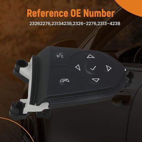 عجلة القيادة بمفتاح التحكم اللاسلكي من maxpeedingrods مناسبة تمامًا لسيارة Chevy Colorado Suburban Tahoe Silverado 1500 2500 3500، لسيارة GMC Sierra، استبدال # 23262276 23134238 in Kuwait