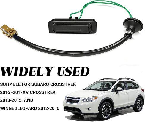 زر فتح غطاء صندوق السيارة، مزلاج صندوق السيارة بزر فتحة لسوبارو Crosstrek 2016-2017، Impreza 2012-2016، XV Crosstrek 2013-2015، استبدال مفتاح الباب الخلفي #63270-FJ000 in Kuwait