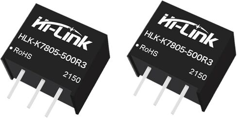 50pcs/lot K7805-500R3 24V to 5V 500mA Non-Isolated Power Supply Module Electronic in Saudi Arabia