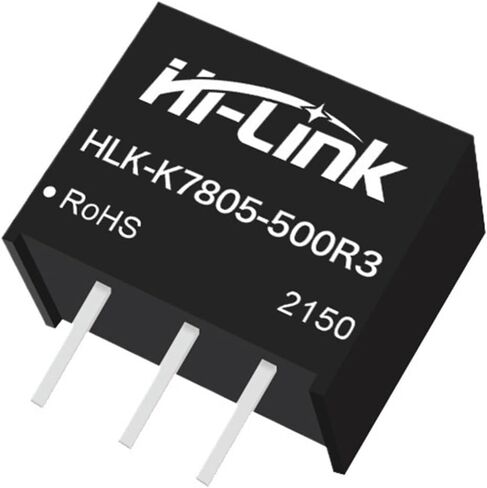 50pcs/lot K7805-500R3 24V to 5V 500mA Non-Isolated Power Supply Module Electronic in Saudi Arabia