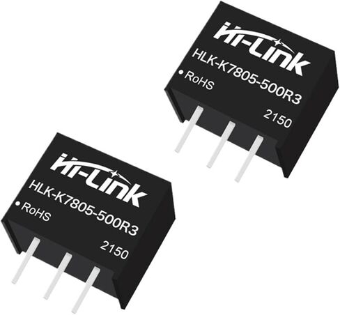 50pcs/lot K7805-500R3 24V to 5V 500mA Non-Isolated Power Supply Module Electronic in Saudi Arabia