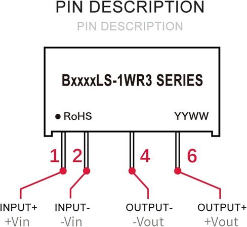 20pcs B1212LS-1WR3 1W 12V 84mA DC DC Converter Power Supply Intelligent Module in Kuwait
