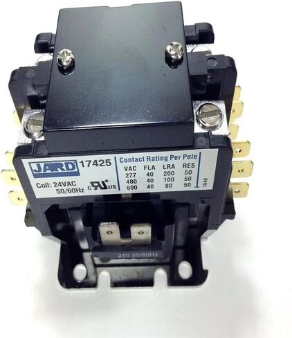 موصل جديد ثنائي القطب، 40 أمبير، ملف 24 فولت 17425 مرحل HVAC عالي التحمل، بديل لـ Jard OEM in Kuwait