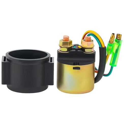 Motorcycle Starter Solenoid Relay Compatible with KZ200 KZ250 KZ440 LTD KZ550 KZ650 CSR KZ700 KZ750 KZ1000 KLT200 KLT250 21164-005 in Kuwait