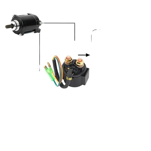 Motorcycle Starter Solenoid Relay Compatible with KZ200 KZ250 KZ440 LTD KZ550 KZ650 CSR KZ700 KZ750 KZ1000 KLT200 KLT250 21164-005 in Kuwait
