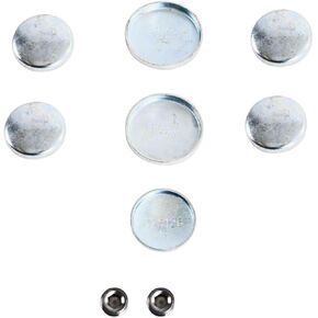 LowPricedAutoParts Steel Freeze Plug Kit (Expansion/Core Plugs) - Fits Ford 240 300 Inline-6 Engines 1965-1996 in Kuwait