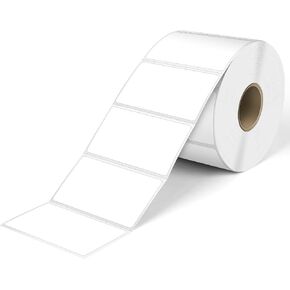 L LIKED 2.25" x 1.25" Direct Thermal Labels, Permanent Adhesive Barcode Address Labels & Compatible with Rollo, Zebra and Other Desktop Printers (1 Roll, 1000 Labels) in Kuwait
