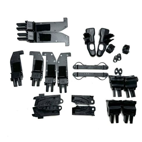 Roof Repair Slider Clip Hood Parts Compatible with 500C 500 Convertible Black 24 Pcs in Kuwait