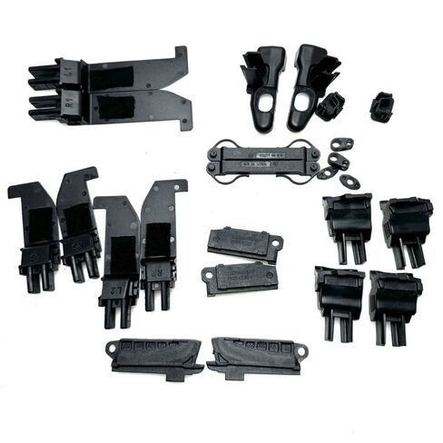 Roof Repair Slider Clip Hood Parts Compatible with 500C 500 Convertible Black 24 Pcs in Kuwait