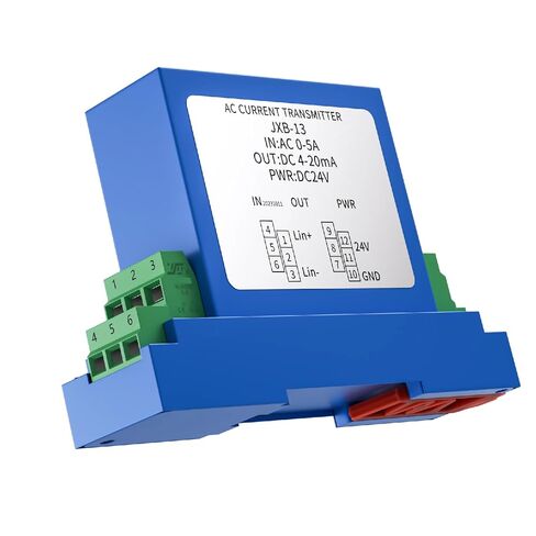 جهاز إرسال DC24V 0-100 فولت 0-200 فولت 0-500 فولت إلى RS485 4-20mA AC DC الجهد الاستشعار محول الارسال (مرحل الإخراج AC 0-1500V) in Kuwait