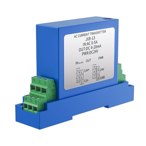 جهاز إرسال DC24V 0-100 فولت 0-200 فولت 0-500 فولت إلى RS485 4-20mA AC DC الجهد الاستشعار محول الارسال (الإخراج 4-20mA DC 0-1000V) in Kuwait