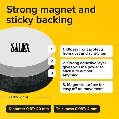 Heavy Duty Hook & Loop Tape with Adhesive Backing [2" x 17.4 ft / 5.8 Yards]. White Long Strong Sticky Glue Double Sided Mounting Fastening Roll Set to Create Dots, Strips for Classroom, Wall, DIY in Saudi Arabia