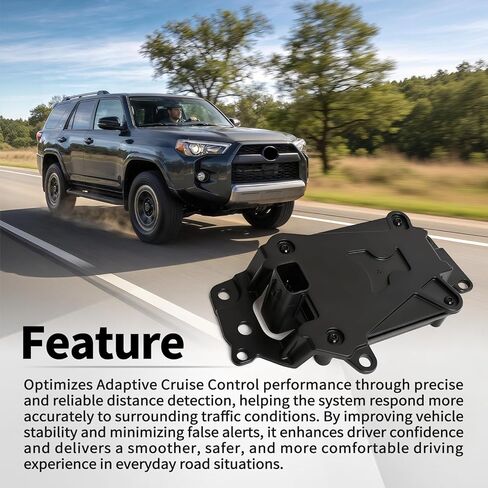 رادار مثبت السرعة التكيفي مناسب لسيارة Toyota 4Runner 2020-2024 مستشعر الرادار الأمامي Acc مستشعر المسافة الرادار لاستبدال 88210-35020 8821035020 in Kuwait