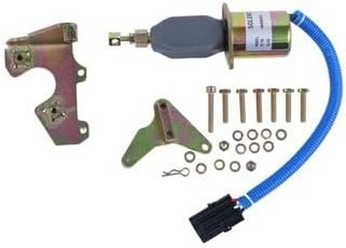 الملف اللولبي لإيقاف الوقود SA-4026-12 3931195 - متوافق مع محرك Cummins Ford يناسب شاحنة المحرك 5.9L 8.3L F700 F800 - استبدال ما بعد البيع in Kuwait