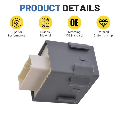 39400-S10-003 Fuel Pump Main Relay, Compatible with Acura Integra 1994-2001, Honda Accord Civic CR-V Odyssey, Replaces 39400-SR3-003 RZ-0088 RZ-0159 RZ-0132, 12V Automotive Relay in Kuwait