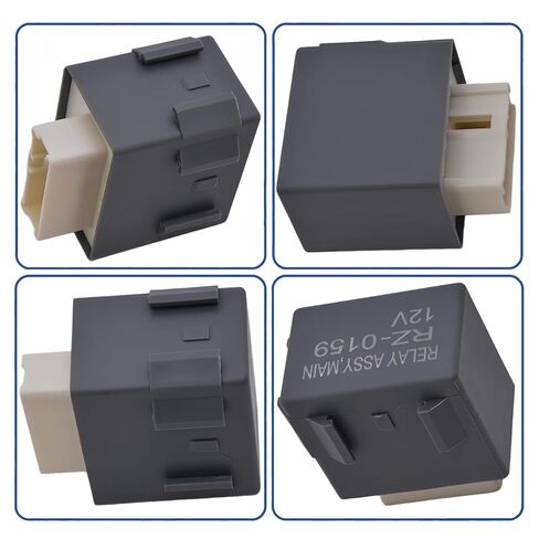 39400-S10-003 Fuel Pump Main Relay, Compatible with Acura Integra 1994-2001, Honda Accord Civic CR-V Odyssey, Replaces 39400-SR3-003 RZ-0088 RZ-0159 RZ-0132, 12V Automotive Relay in Kuwait