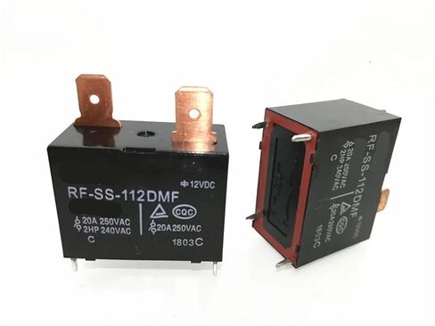 10 قطعة التتابع RF-SS-112DMF RFSS112DMF 12VDC DC12V 20A 250VAC 4PIN سخان المياه الكهربائي تكييف الهواء التتابع (20 قطعة) in Kuwait