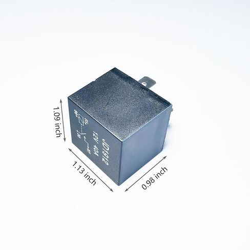JD1912 12V 40A 4-Pin Automotive Relay, Heavy Duty 40 Amp Relay for Horns, Fans, Lights, Universal Fit in Kuwait
