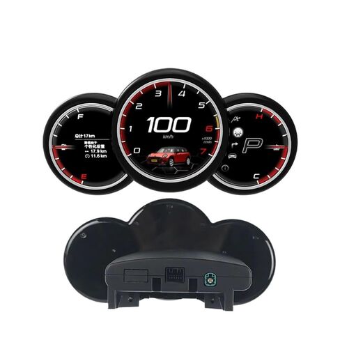 لوحة القيادة الرقمية العنقودية متوافقة مع BMW MINI Cooper R56 R55 R57 R60 F55 F56 F57 عداد السرعة عرض قمرة القيادة الافتراضية (2004-2013 سنة) in Kuwait