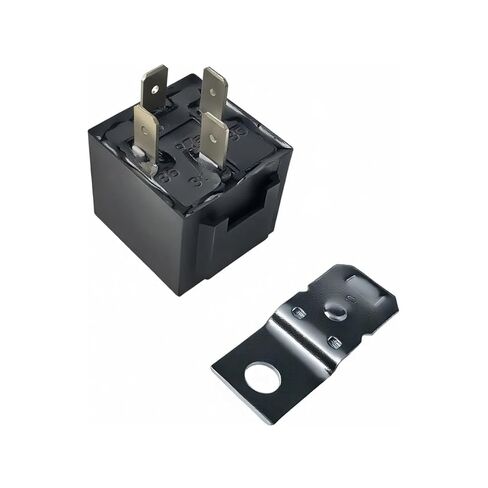JD1912 12V 40A مرحل السيارة، مفتاح SPST-NO شديد التحمل 4 دبوس للسيارة والشاحنة والدراجات النارية والقارب وعربة الجولف - بديل لضوء الضباب والقرن والمروحة وأضواء العمل LED in Kuwait